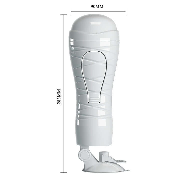 CRAZY BULL Flora Stroker - Flesh Squeezable Vagina Stroker with Suction Base